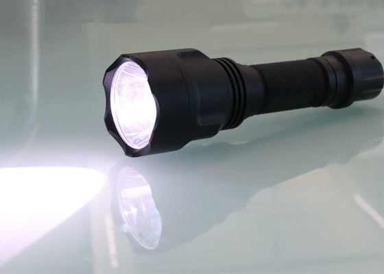 Professional Aluminum Rechargeable Tactical LED Flashlight  5W 220Lm